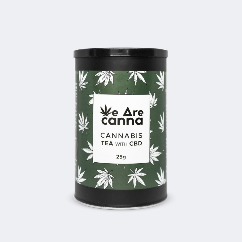 Cannabis (Hemp) Tea with CBD 25 g — We Are Canna — Hemp flowers