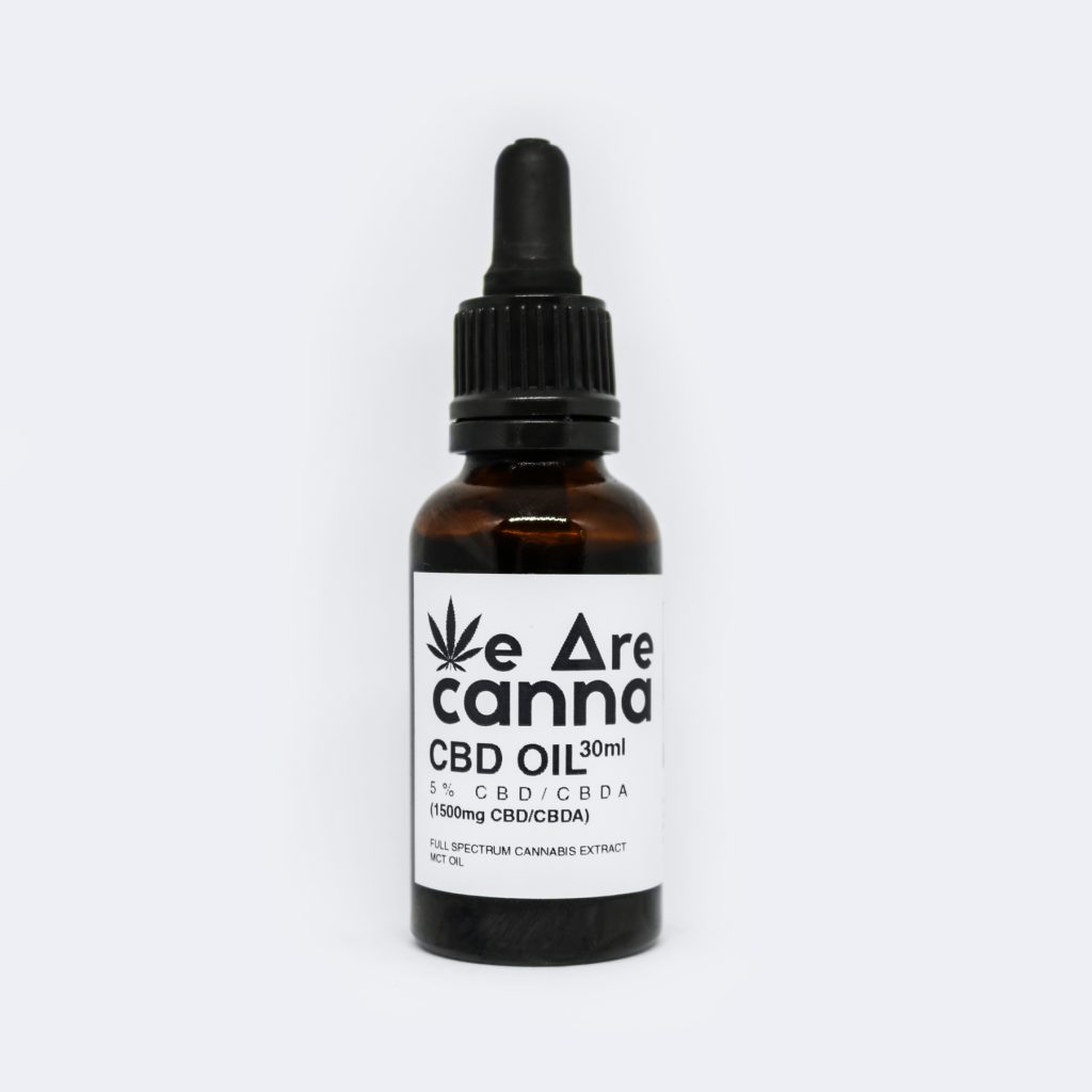 Cbd Cannabis Oil In Mct 5 1500 Mg 30 Ml — We Are Canna